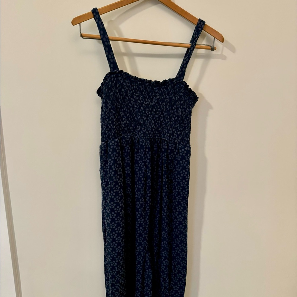 Ingrid + Isabel Blue Pattern Maternity Jumper